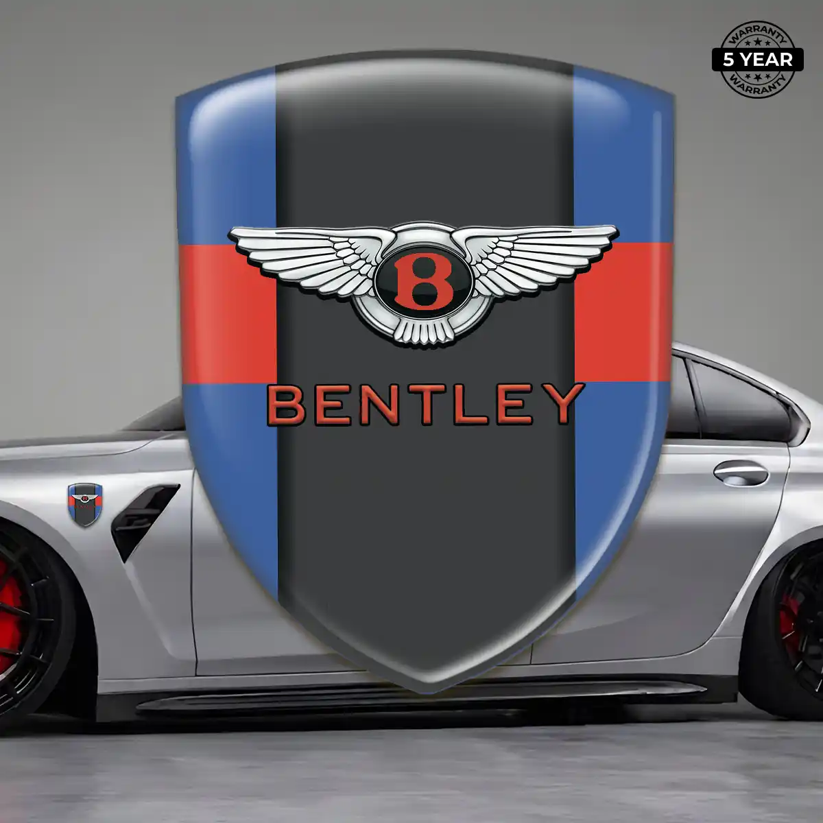Bentley 3D Badge Sticker Performance Style