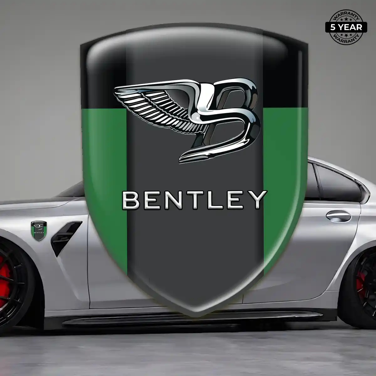 Bentley 3D Badge Sticker Prestige Line