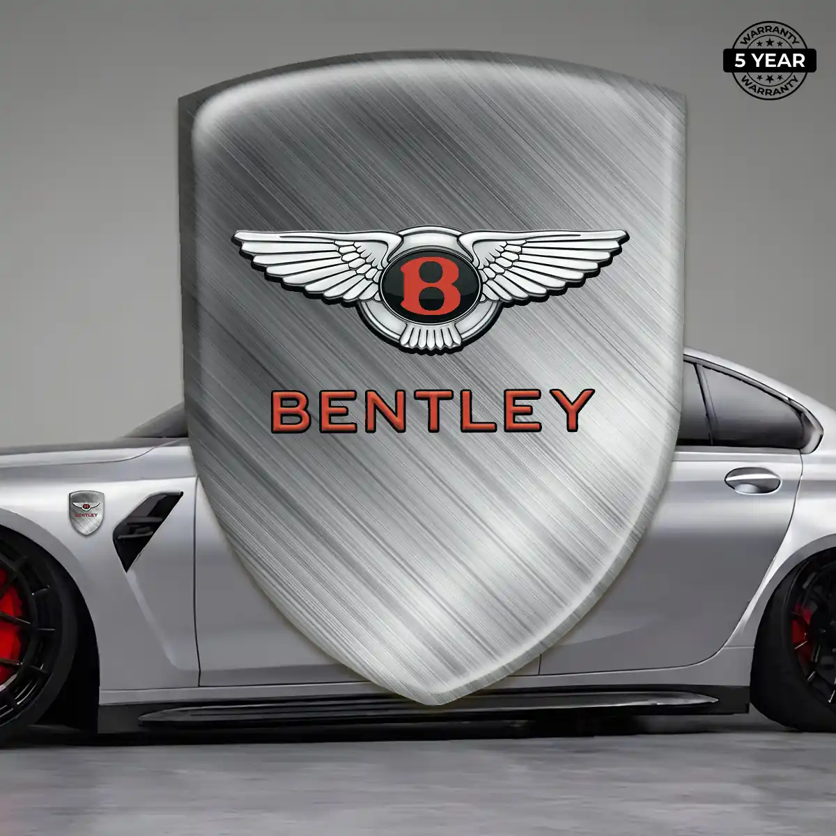 Bentley 3D Badge Sticker Refined Design