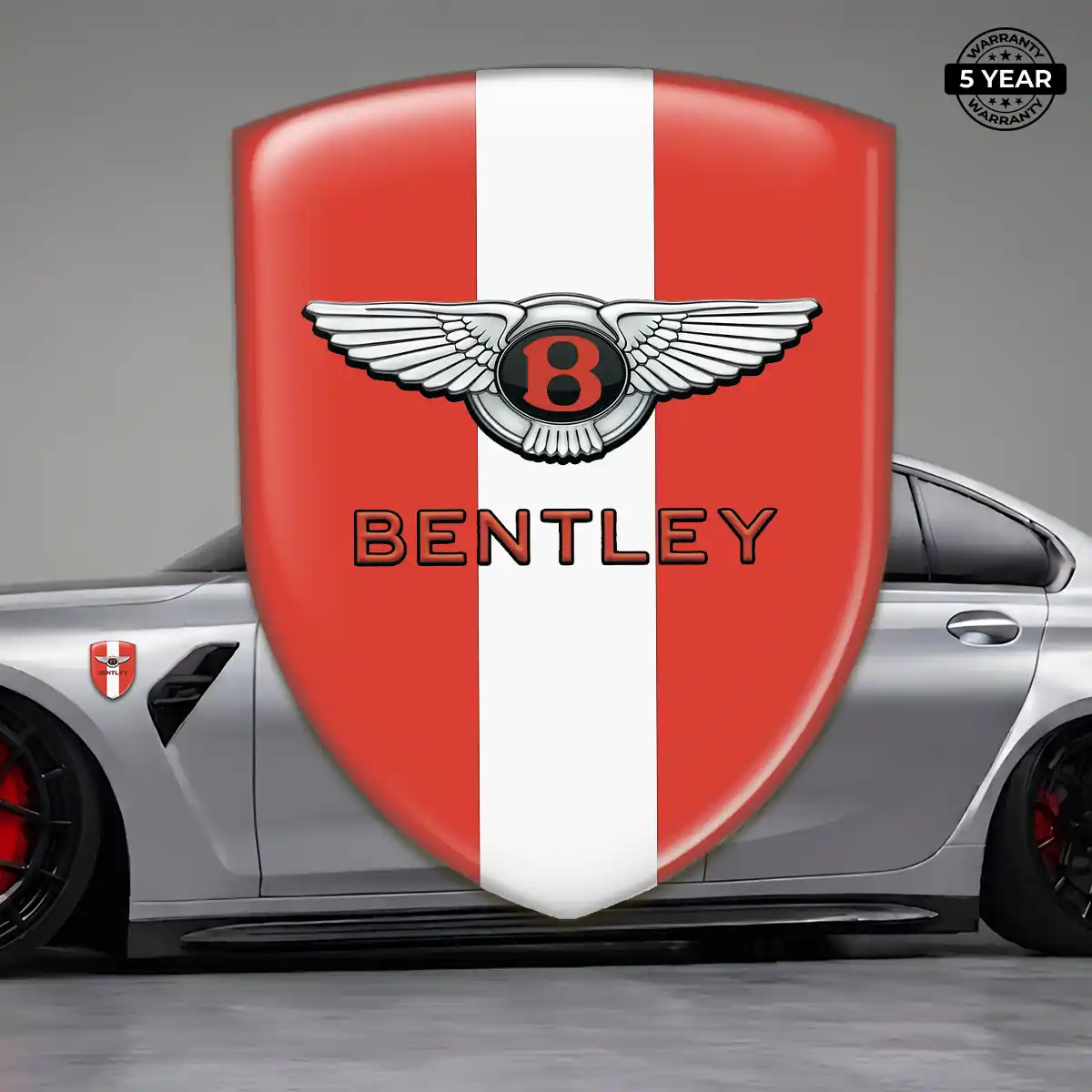 Bentley 3D Badge Sticker Signature Grade
