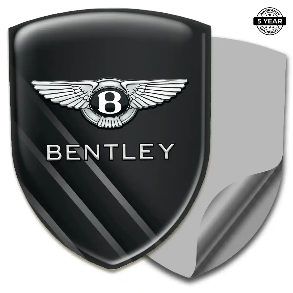 Bentley 3D Domed Sticker Auto Tuning