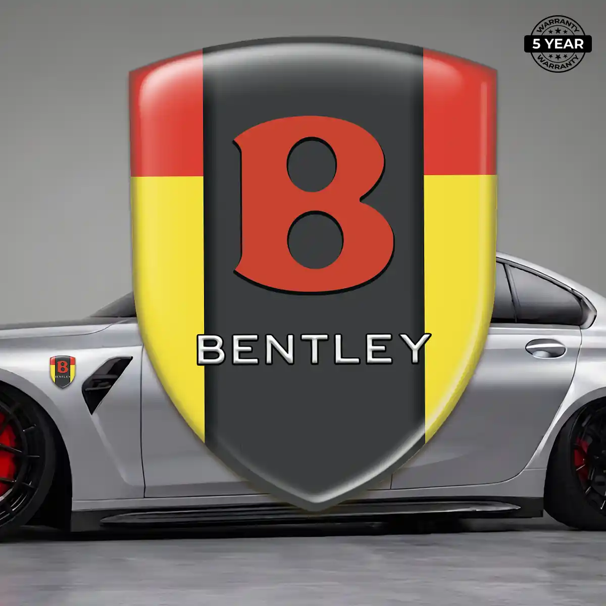 Bentley 3D Domed Sticker Cabin Style