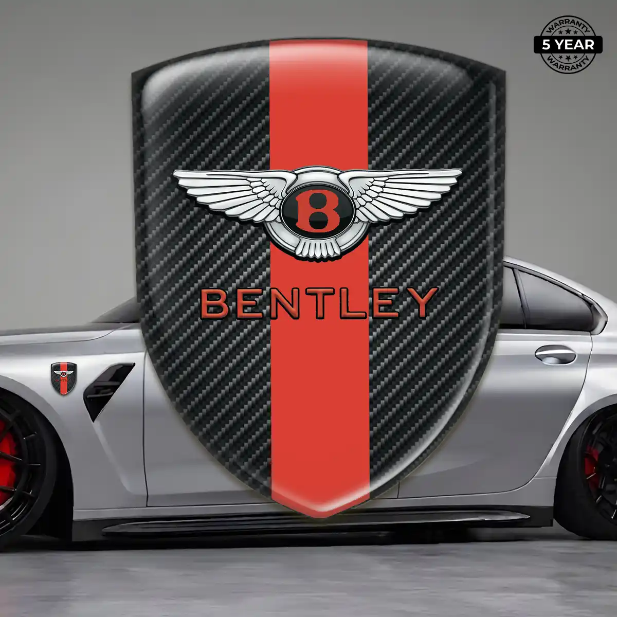 Bentley 3D Domed Sticker Deluxe Edition