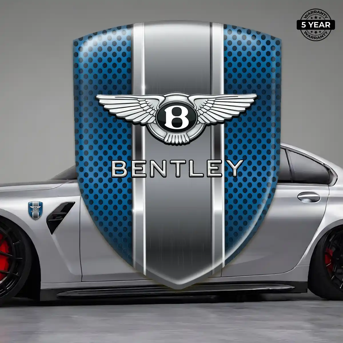 Bentley 3D Domed Sticker Outer Style