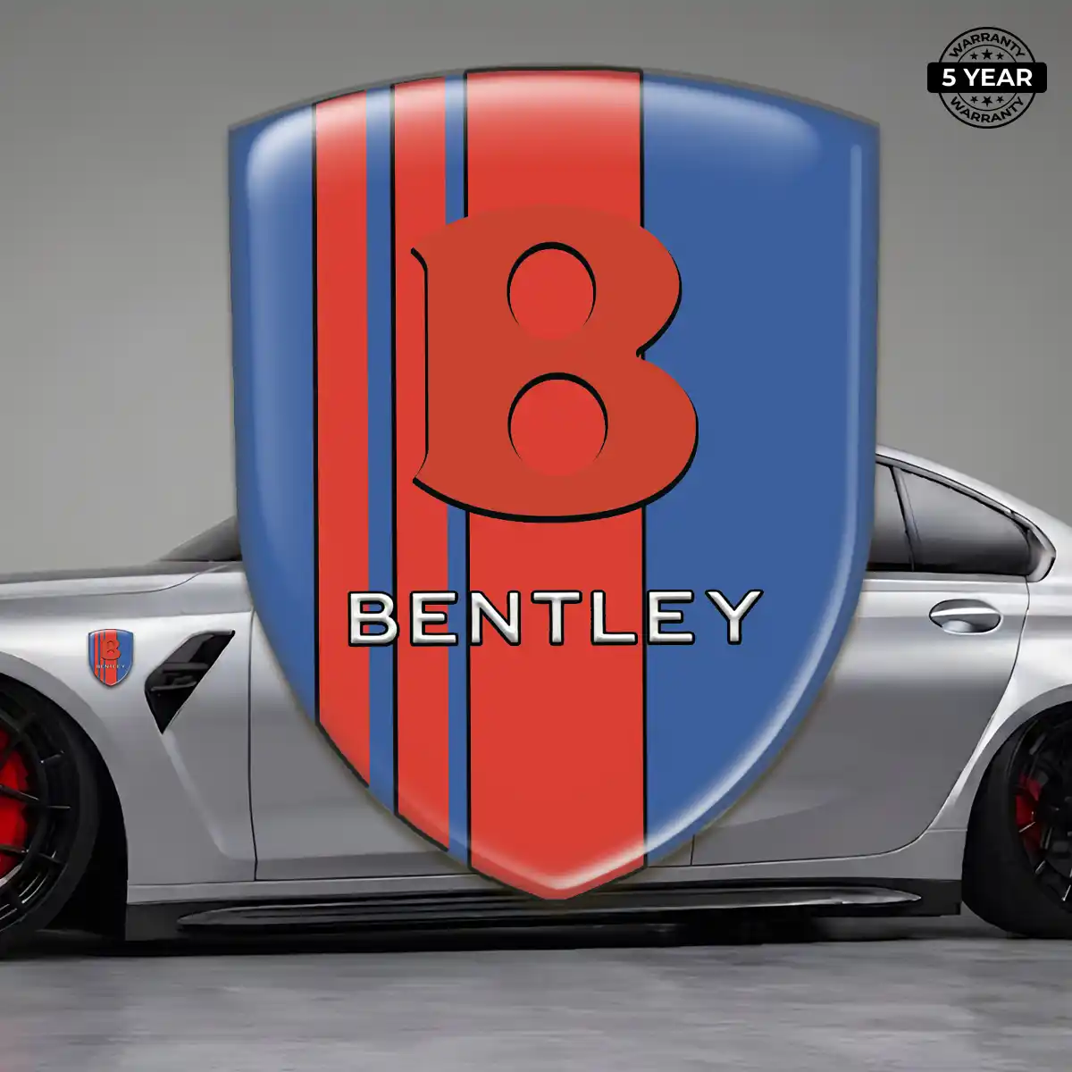 Bentley 3D Domed Sticker Performance Style
