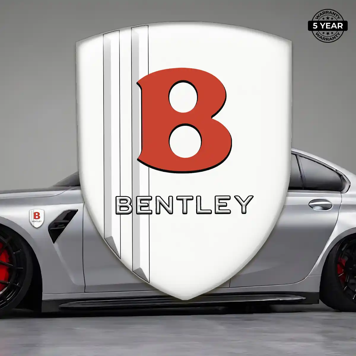 Bentley 3D Domed Sticker Resin Luxe