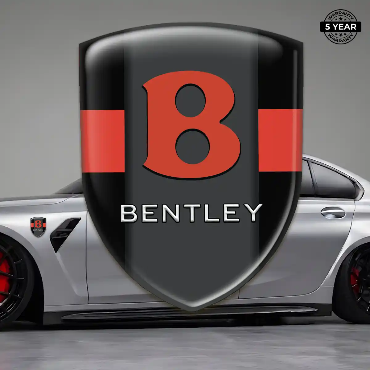 Bentley 3D Domed Sticker Superior Craft