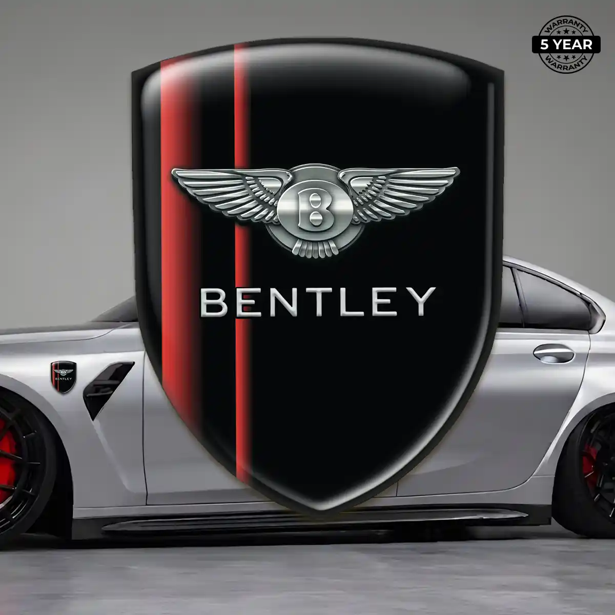 Bentley 3D Emblem Sticker Elite Edition
