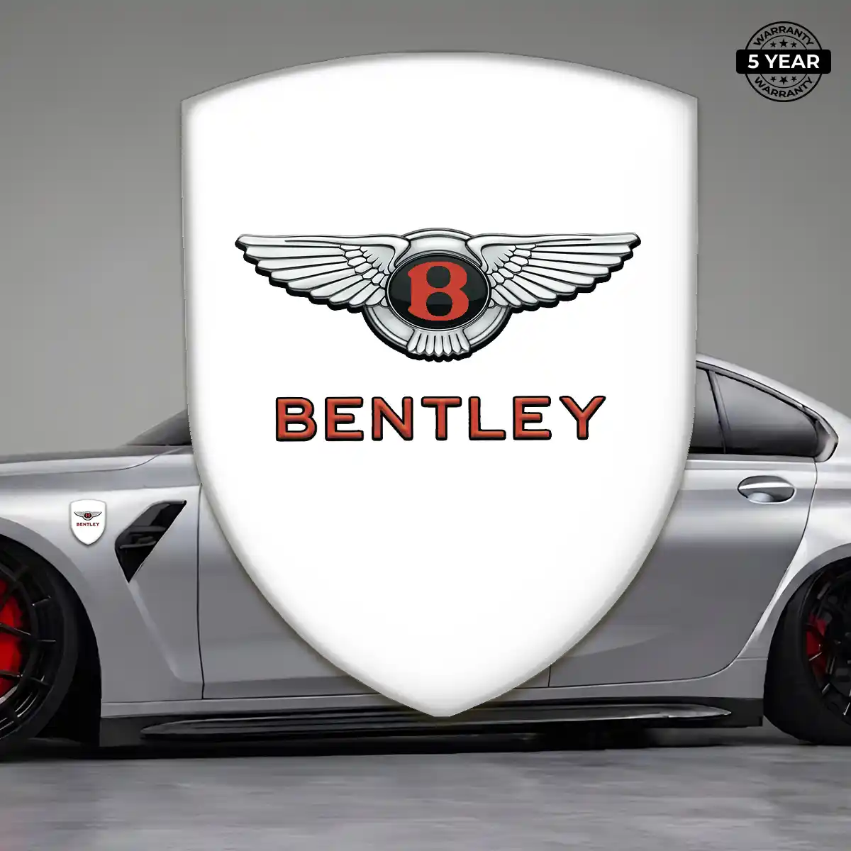 Bentley 3D Emblem Sticker Exterior Luxe