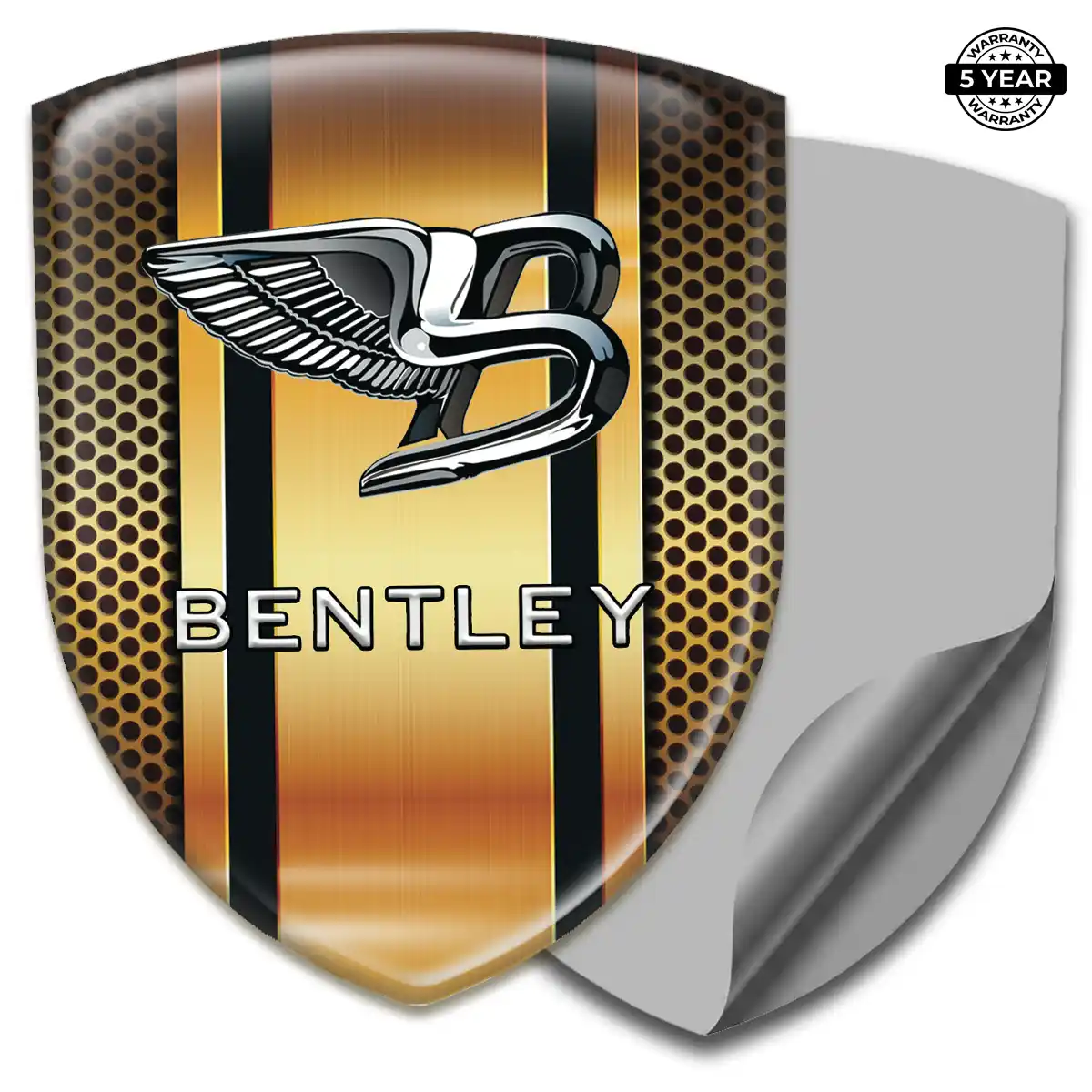 Bentley 3D Emblem Sticker Interior Luxe