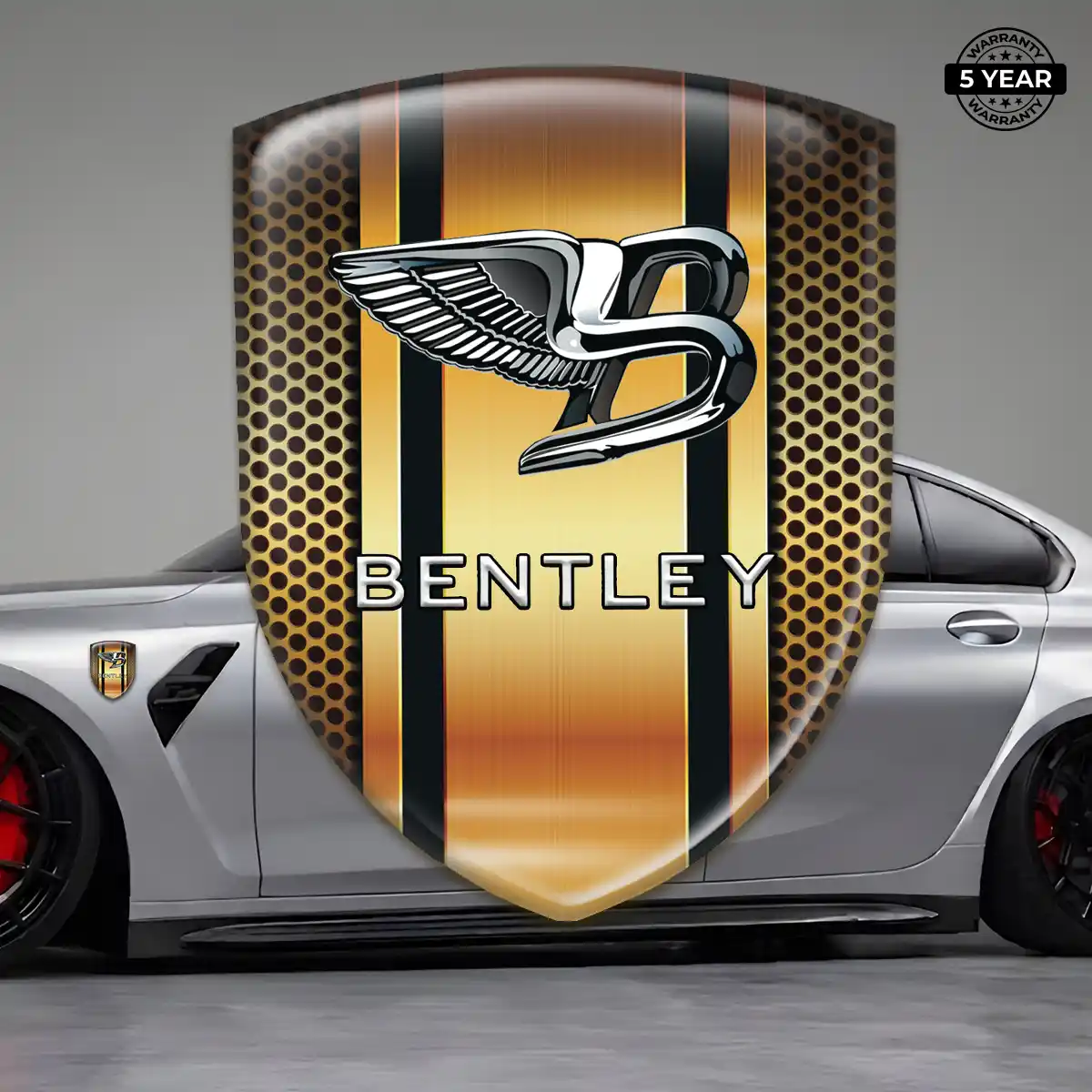 Bentley 3D Emblem Sticker Interior Luxe