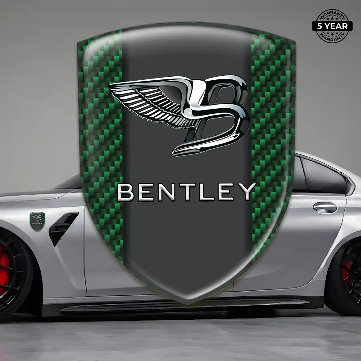 Bentley 3D Emblem Sticker Noble Edition