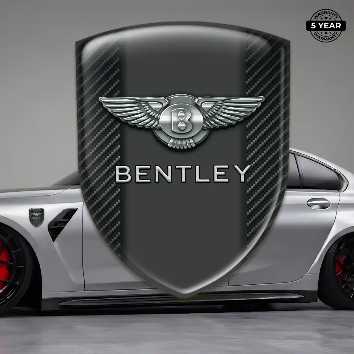 Bentley 3D Emblem Sticker Opulent Line