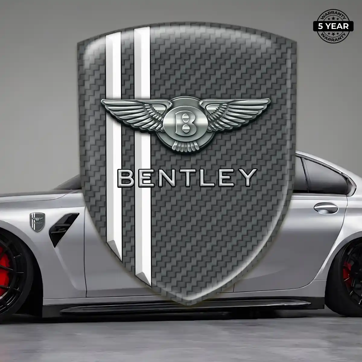Bentley 3D Emblem Sticker Prestige Line