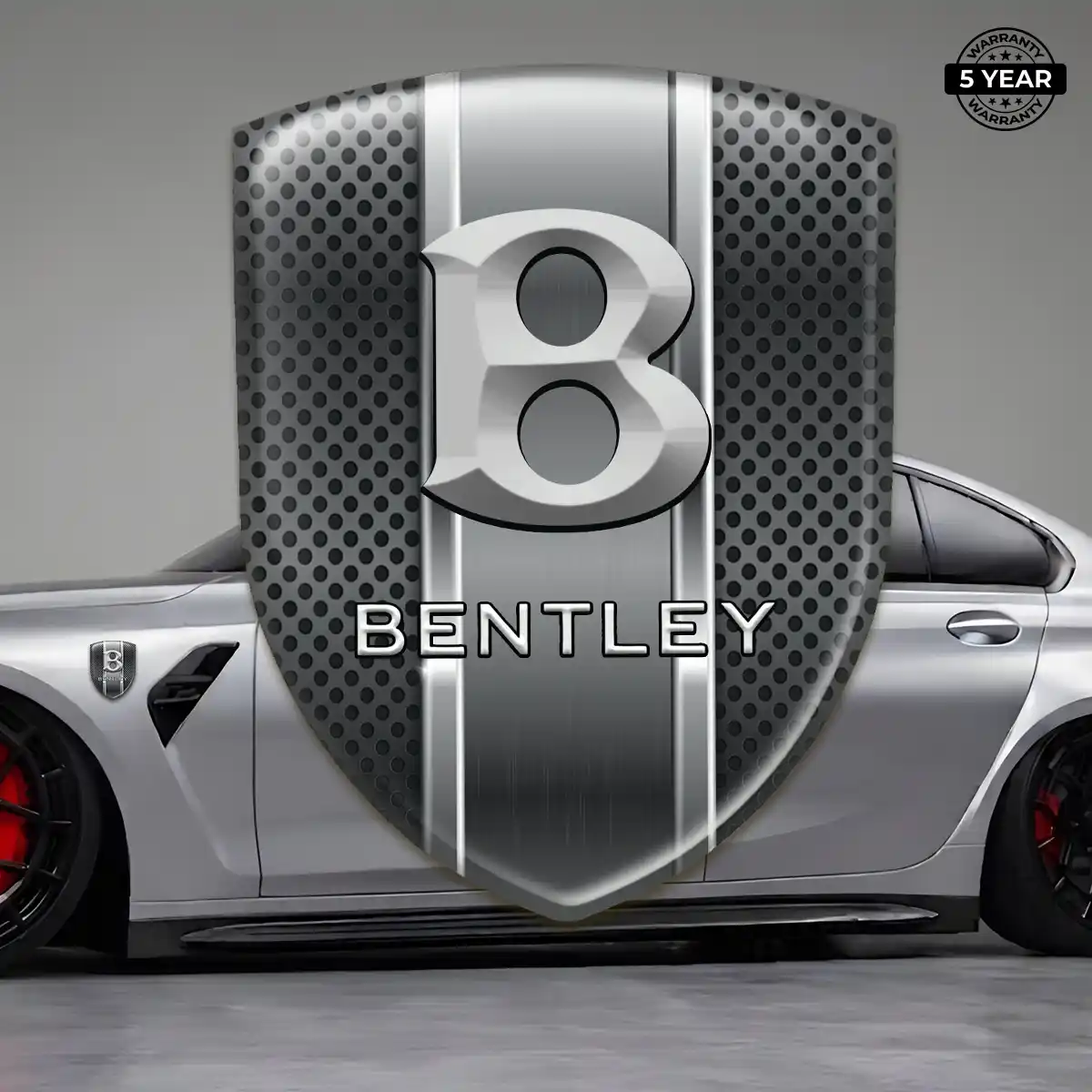 Bentley 3D Emblem Sticker Prime Quality