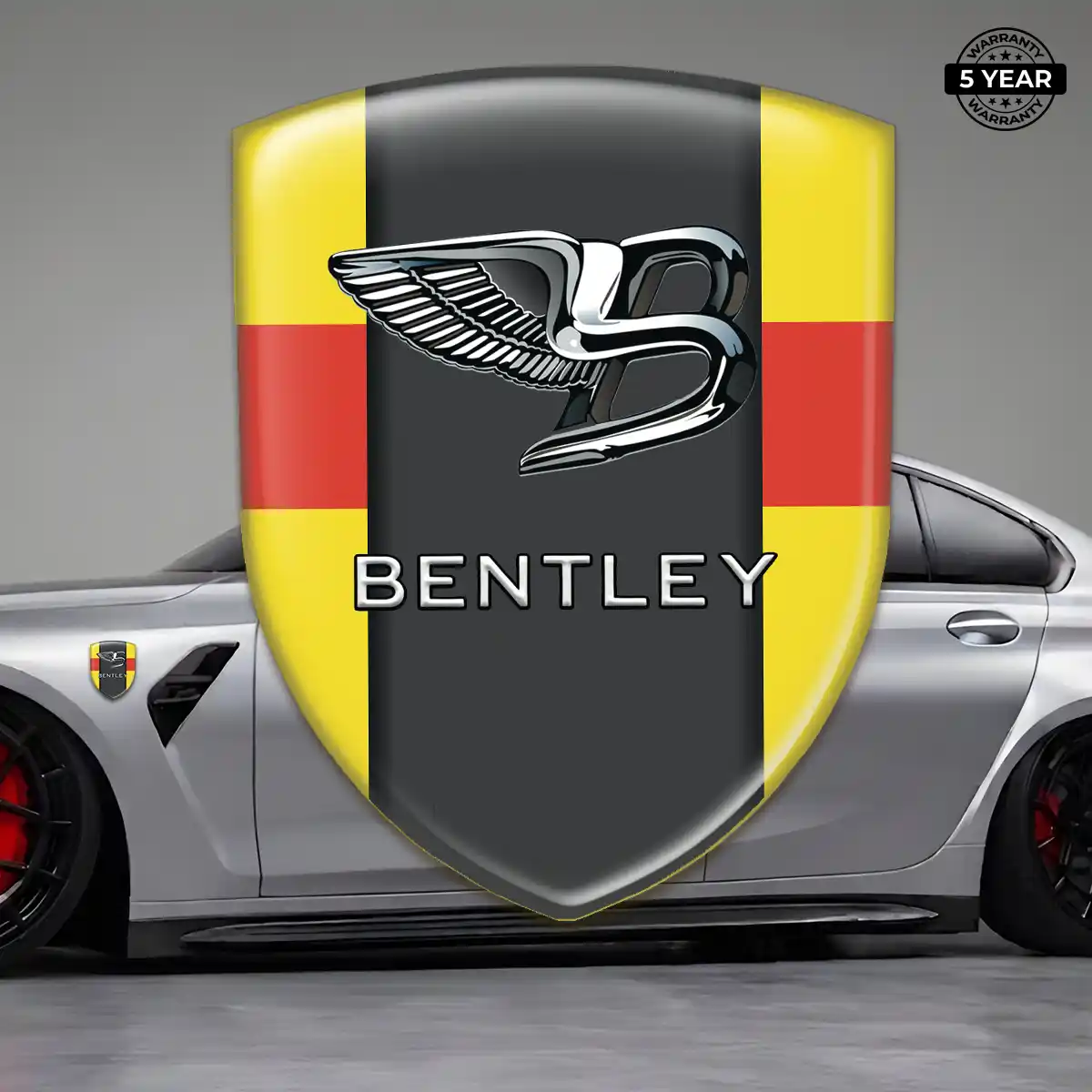 Bentley 3D Emblem Sticker Resin Elite