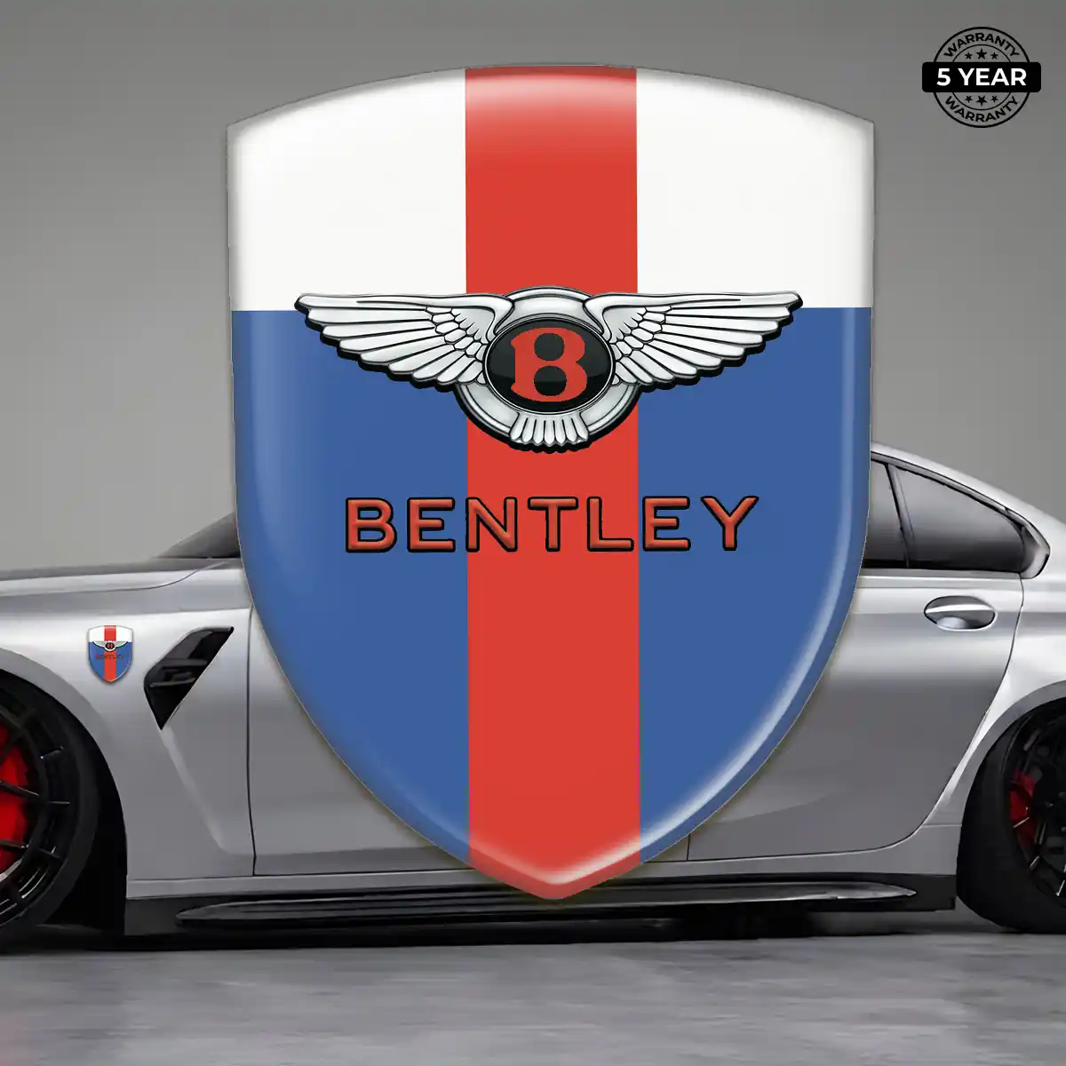 Bentley 3D Emblem Sticker Signature Grade