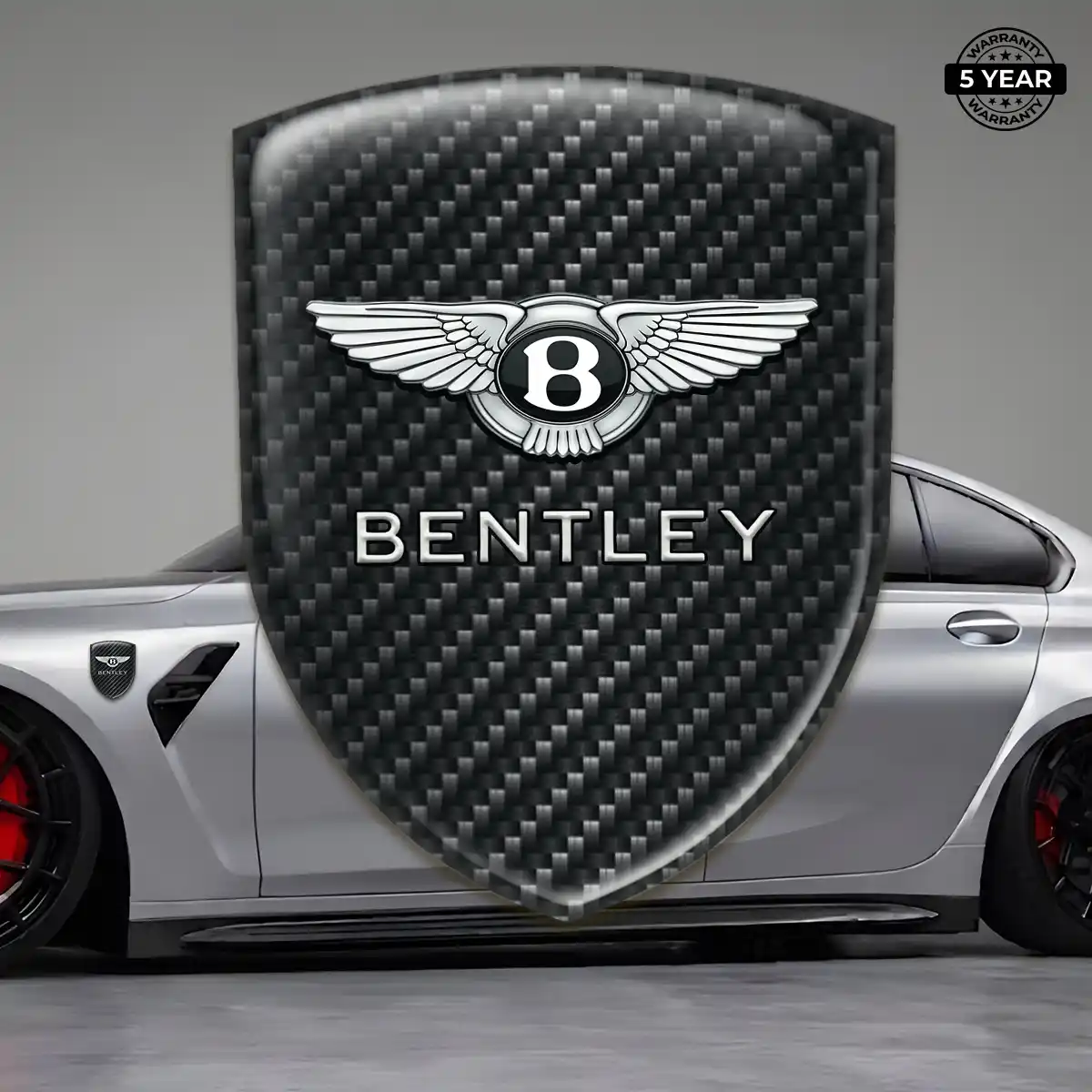 Bentley 3D Emblem Sticker Superior Craft