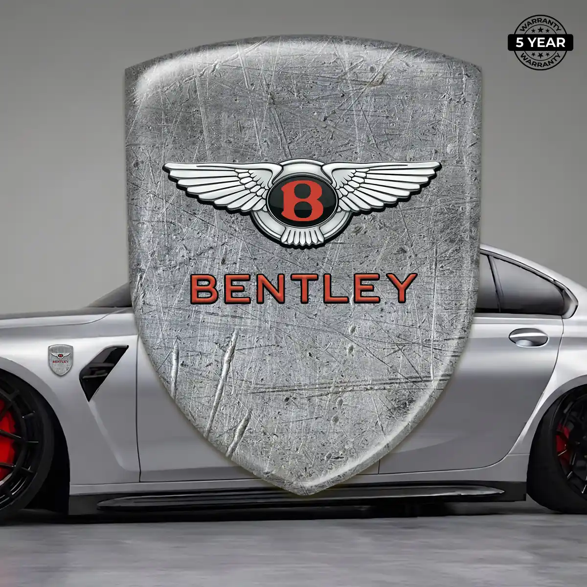 Bentley 3D Gel Sticker Auto Tuning