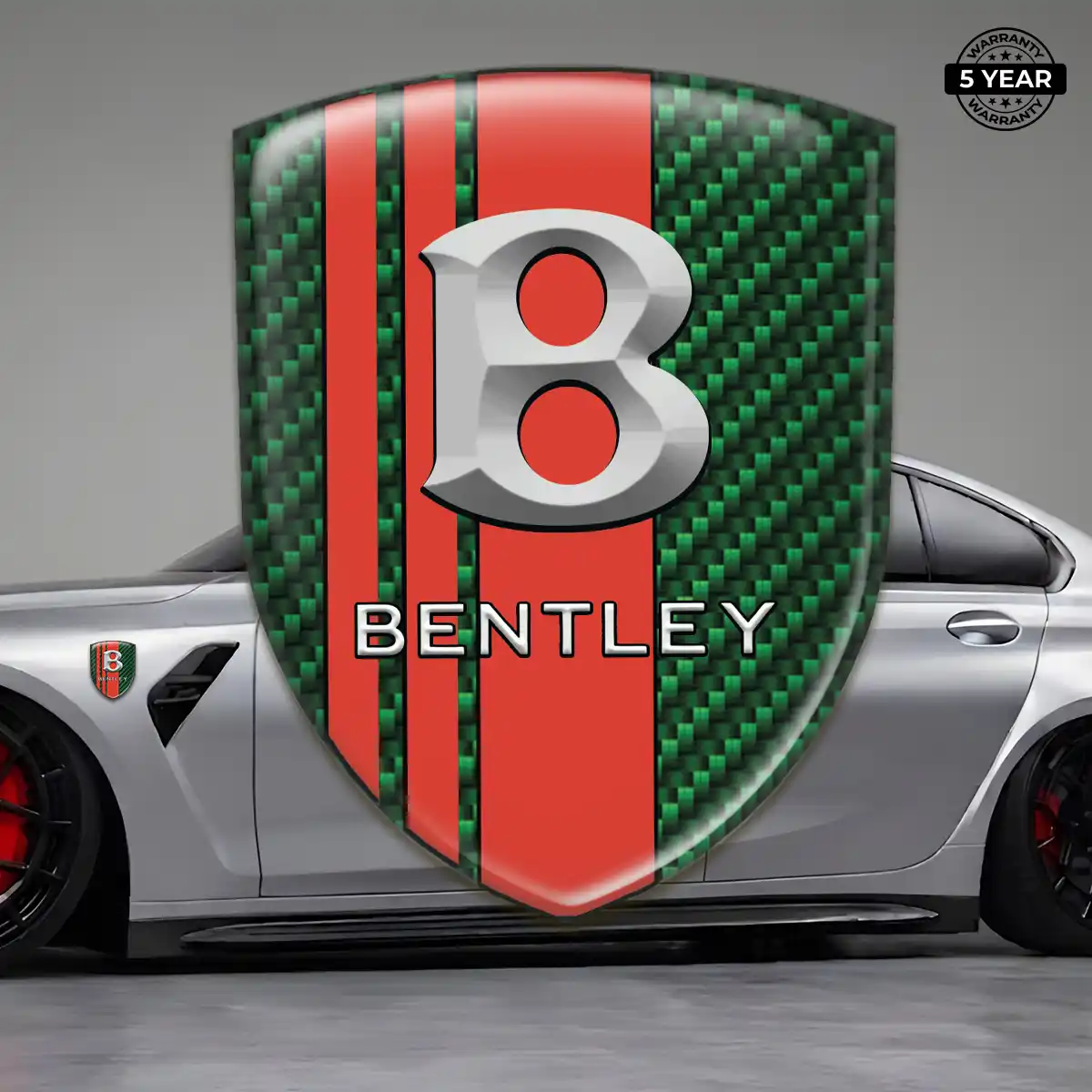 Bentley 3D Gel Sticker Interior Elegance