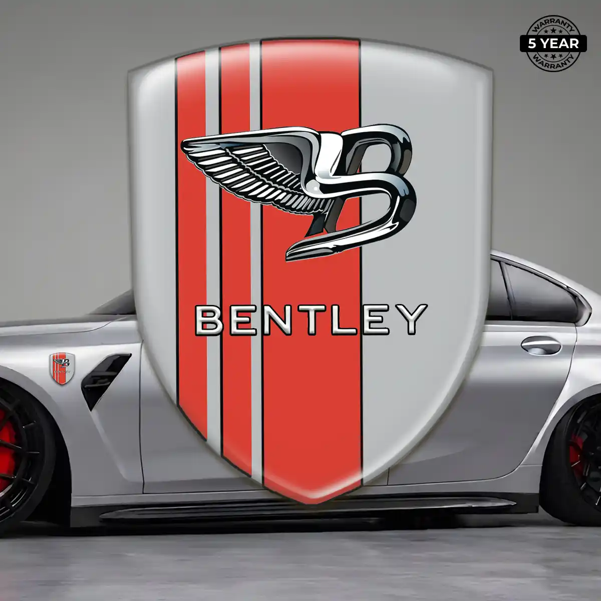 Bentley 3D Gel Sticker Performance Style