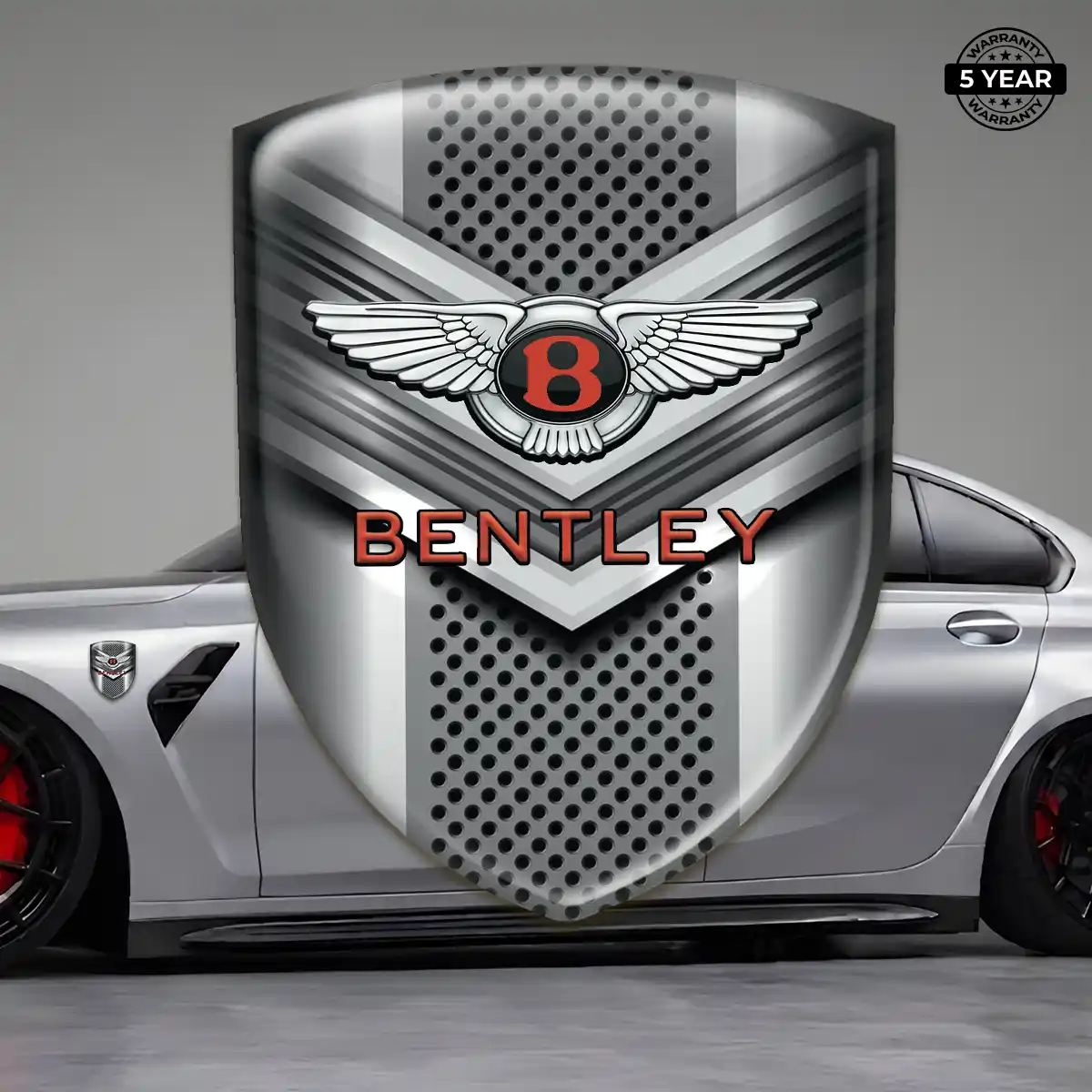 Bentley 3D Gel Sticker Premium Dome