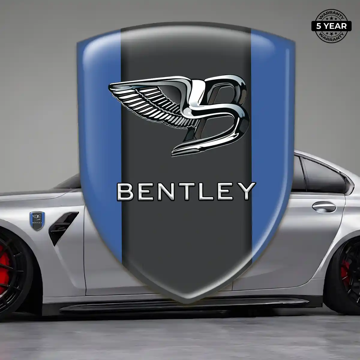 Bentley 3D Gel Sticker Refined Design