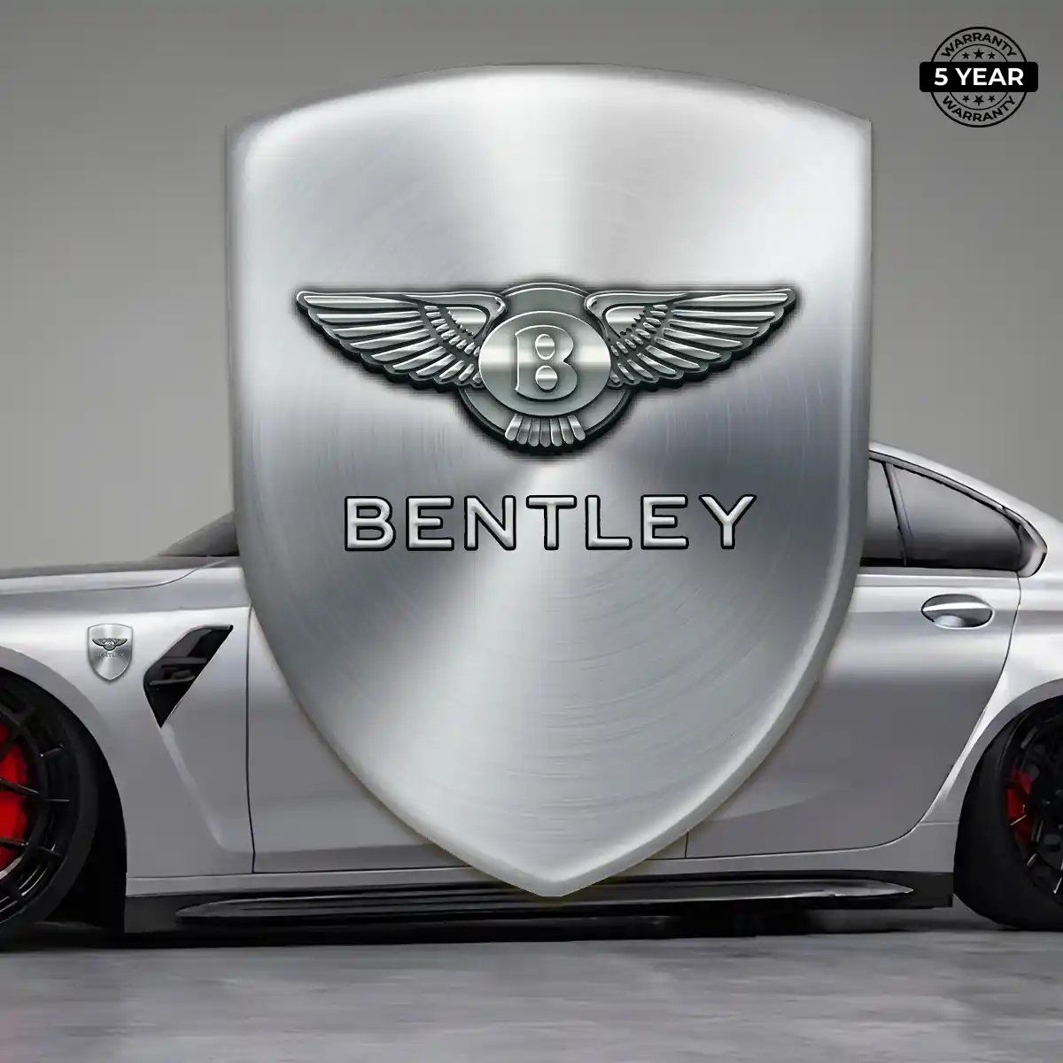 Bentley 3D Gel Sticker Resin Luxe