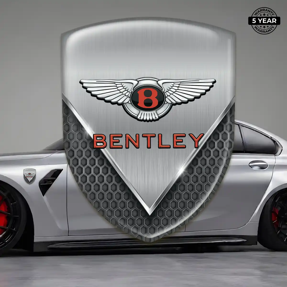 Bentley 3D Gel Sticker Street Tuning