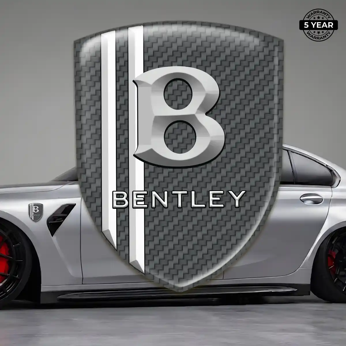 Bentley 3D Logo Sticker Auto Tuning