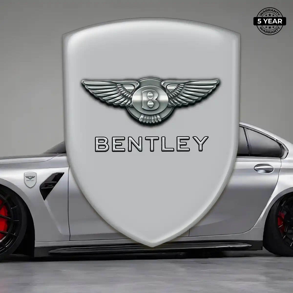 Bentley 3D Logo Sticker Elite Finish