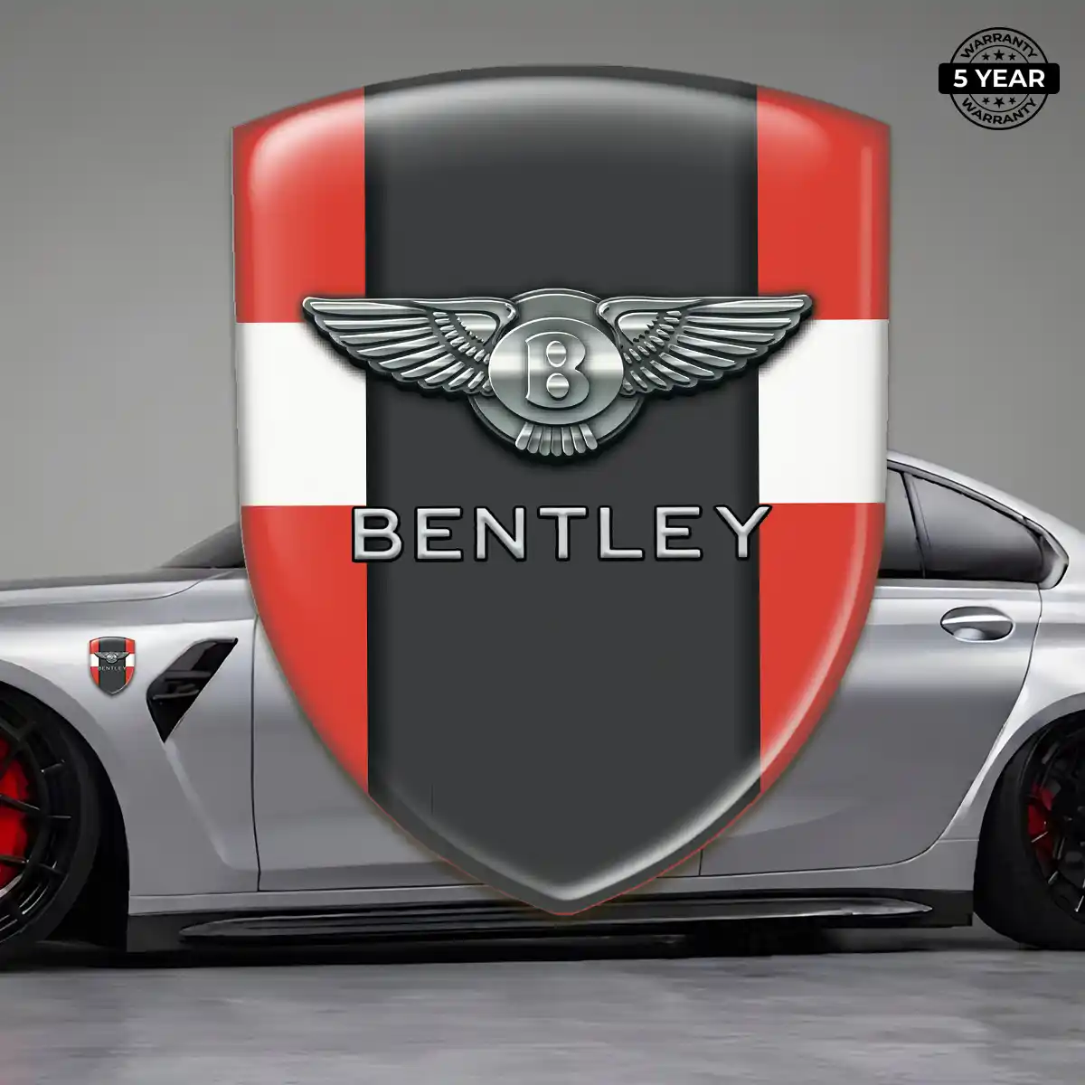 Bentley 3D Logo Sticker Exclusive Series