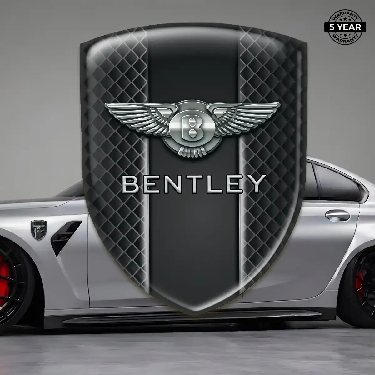 Bentley 3D Logo Sticker Prime Quality
