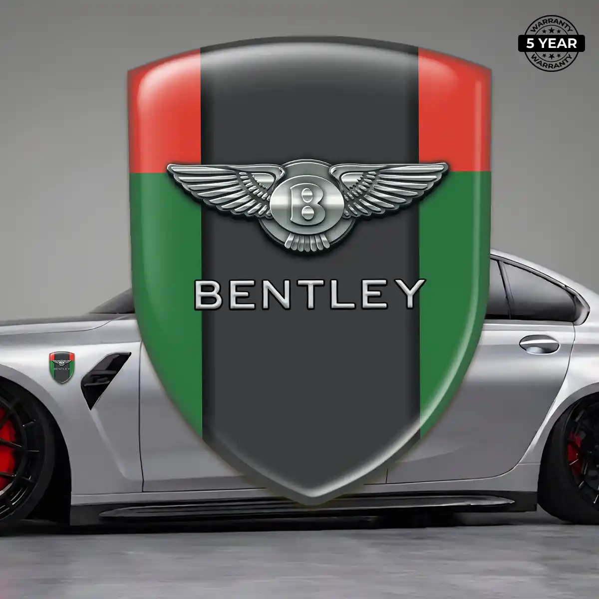 Bentley 3D Logo Sticker Sport Tuning