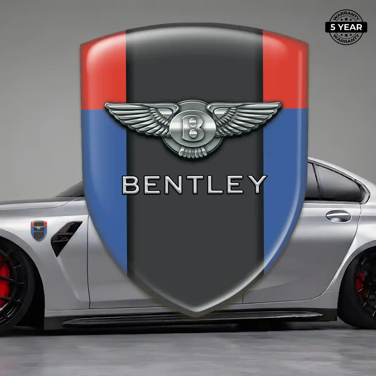 Bentley 3D Resin Sticker Auto Tuning