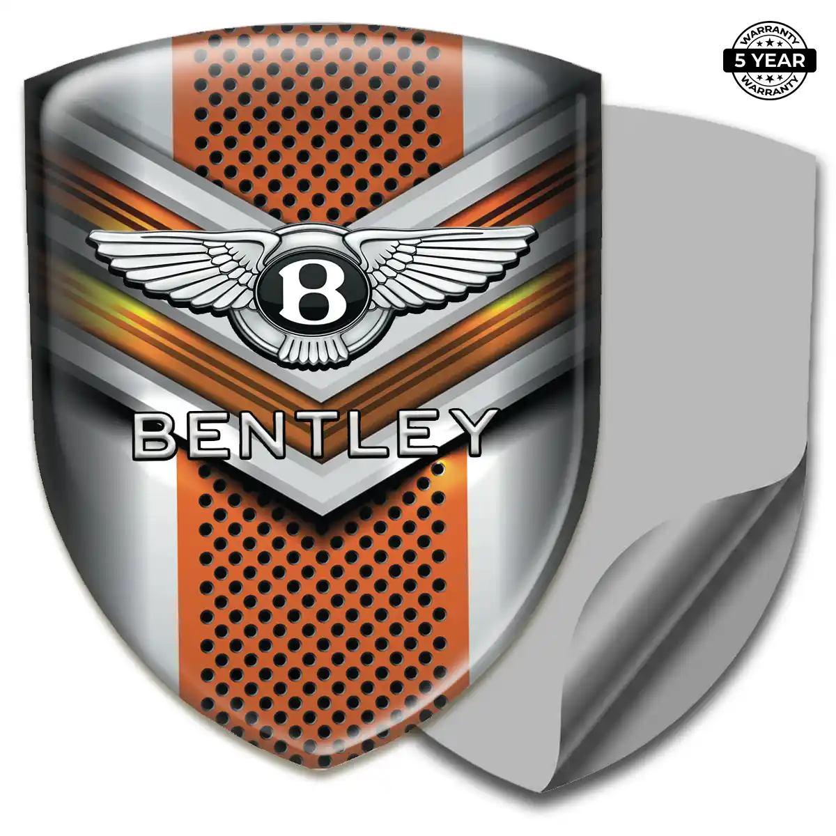 Bentley 3D Resin Sticker Exterior Luxe