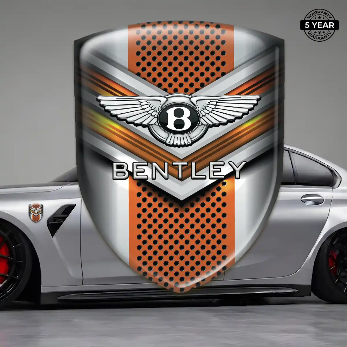Bentley 3D Resin Sticker Exterior Luxe