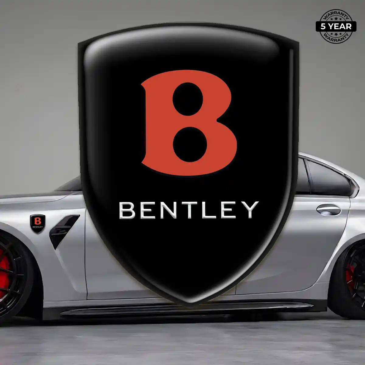 Bentley 3D Resin Sticker Outer Style