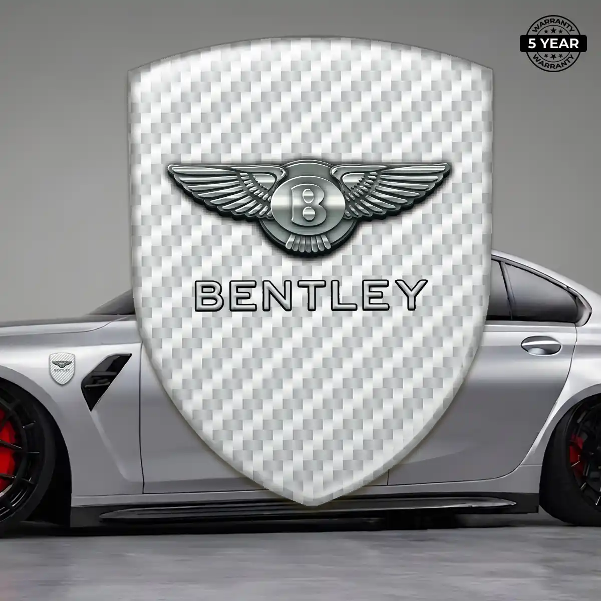 Bentley 3D Resin Sticker Performance Style