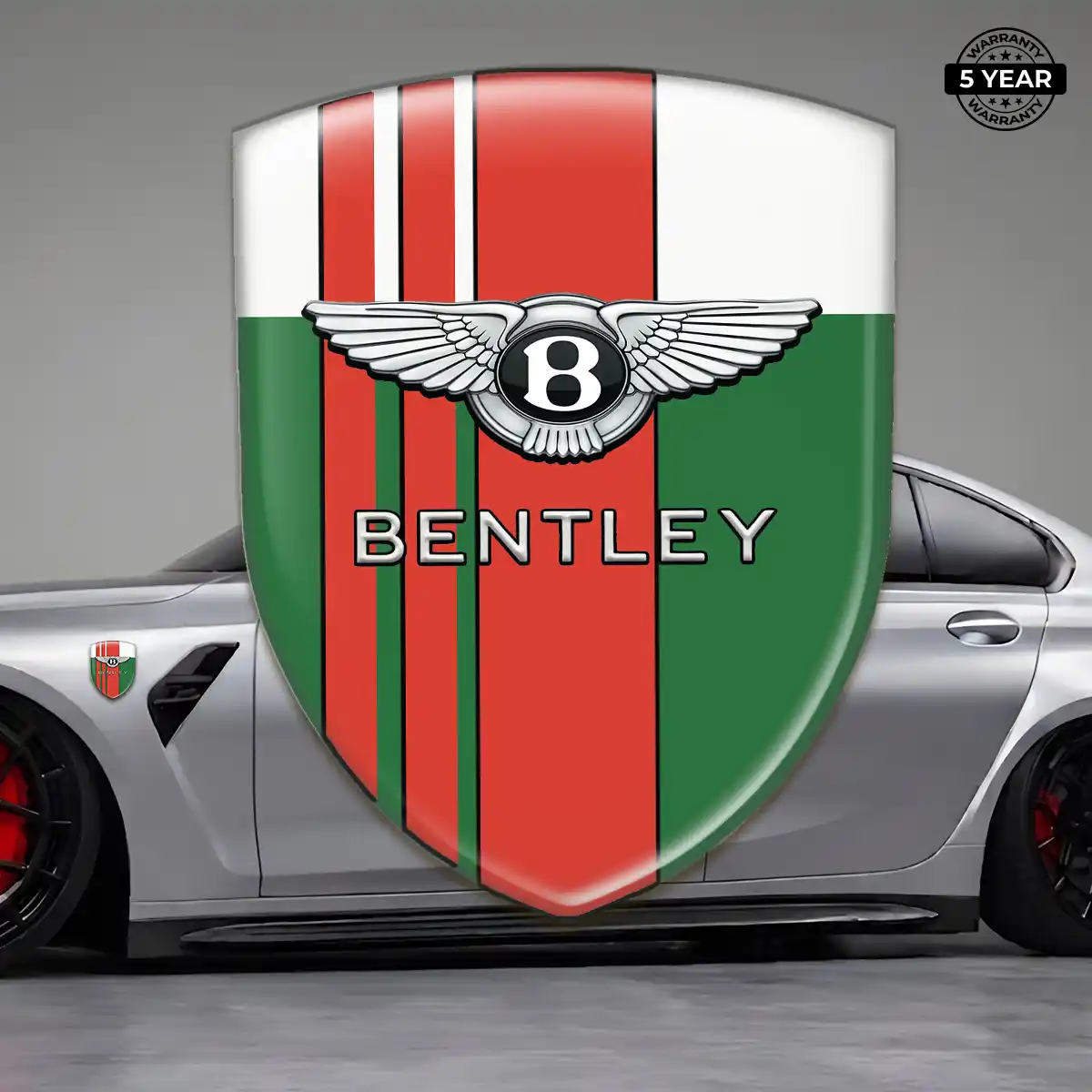 Bentley 3D Resin Sticker Sport Tuning