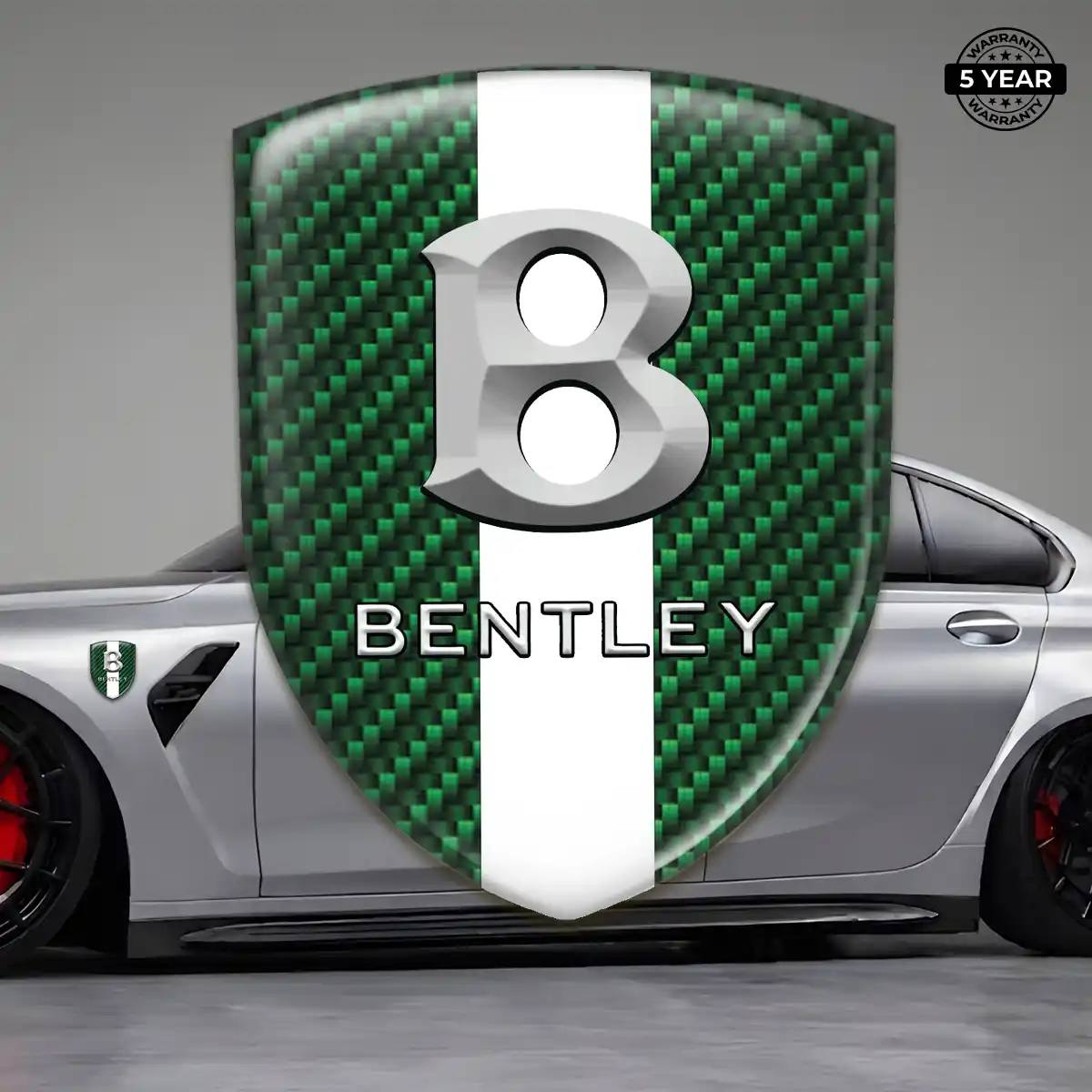 Bentley 3D Resin Sticker Superior Craft
