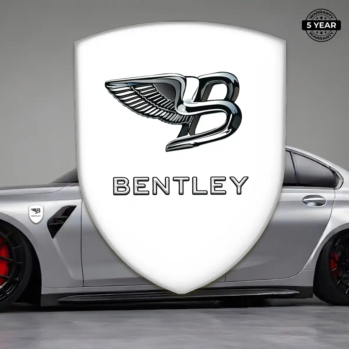 Bentley Automotive Emblem Sticker Elite Finish