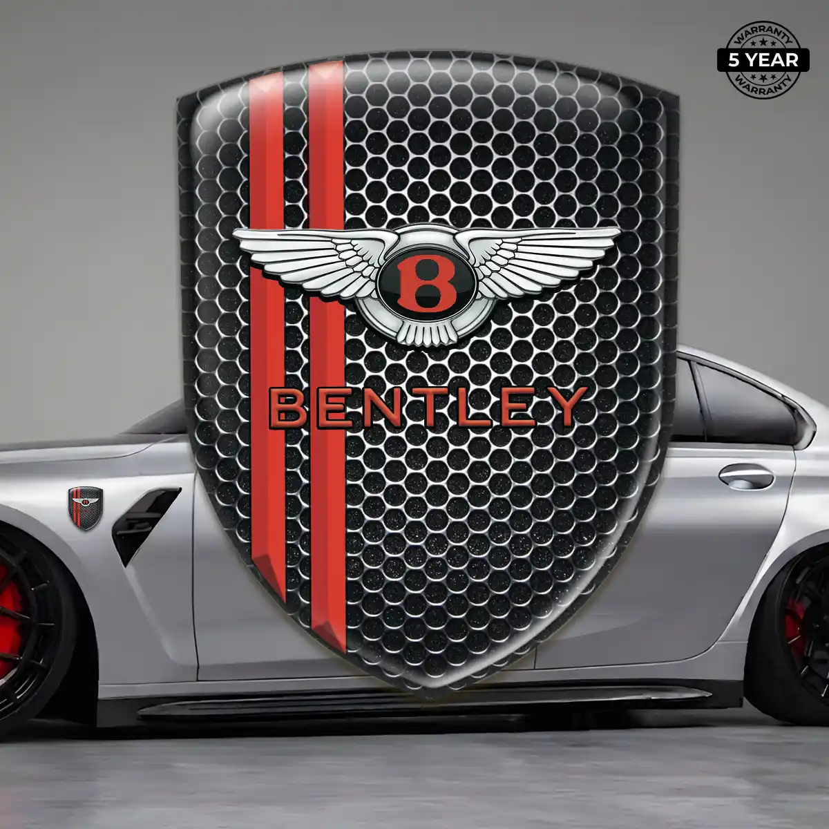 Bentley Automotive Emblem Sticker Exterior Luxe