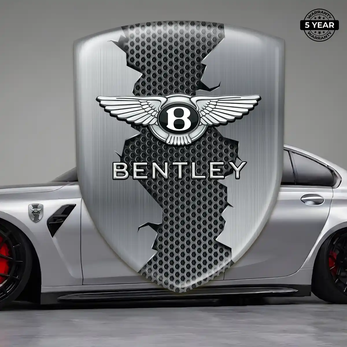 Bentley Automotive Emblem Sticker Opulent Line