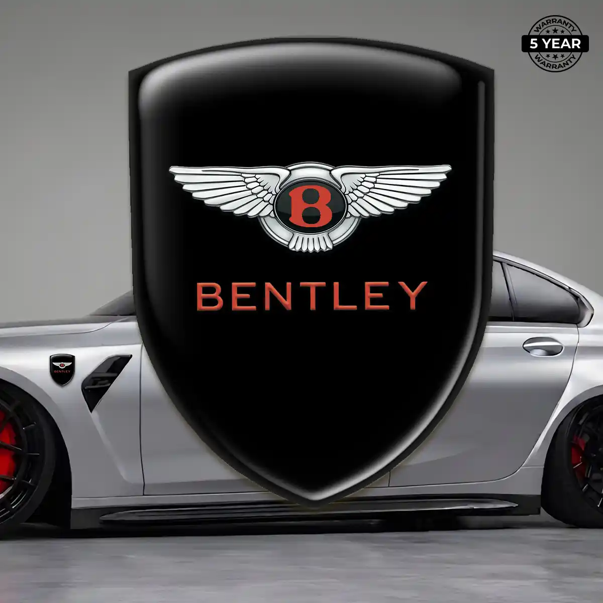 Bentley Automotive Emblem Sticker Resin Elite