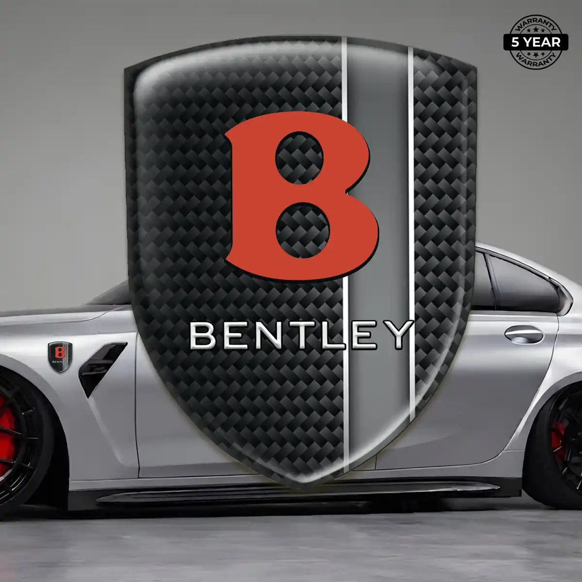 Bentley Automotive Emblem Sticker Signature Grade