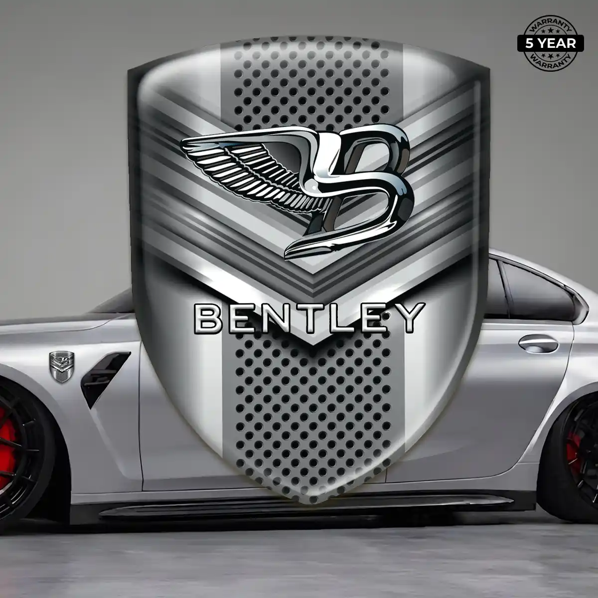 Bentley Automotive Emblem Sticker Street Tuning