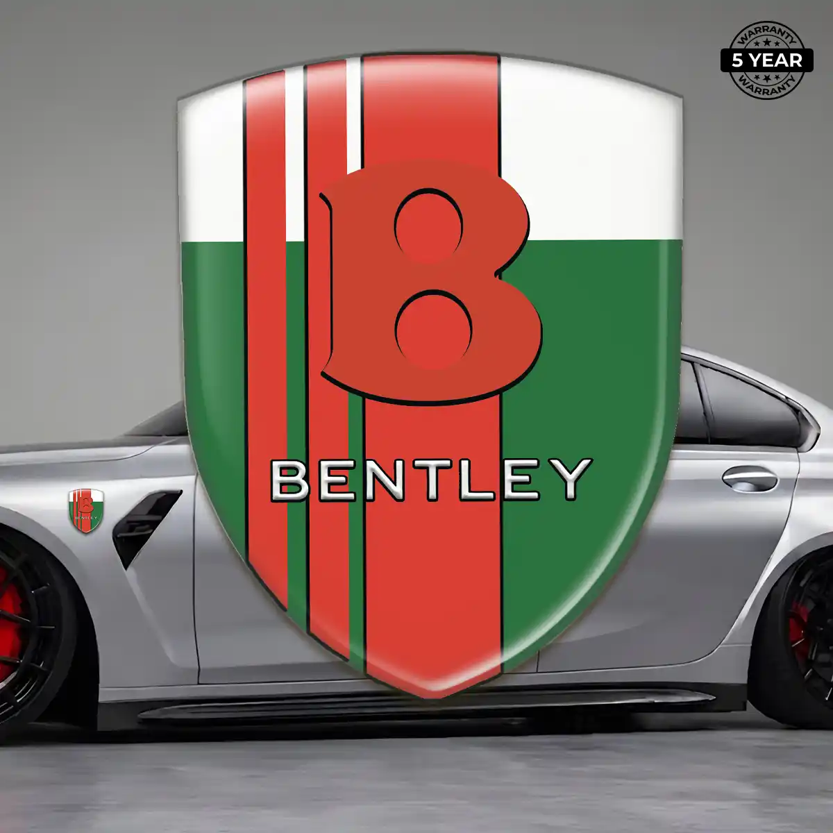 Bentley Automotive Logo Sticker Cabin Style