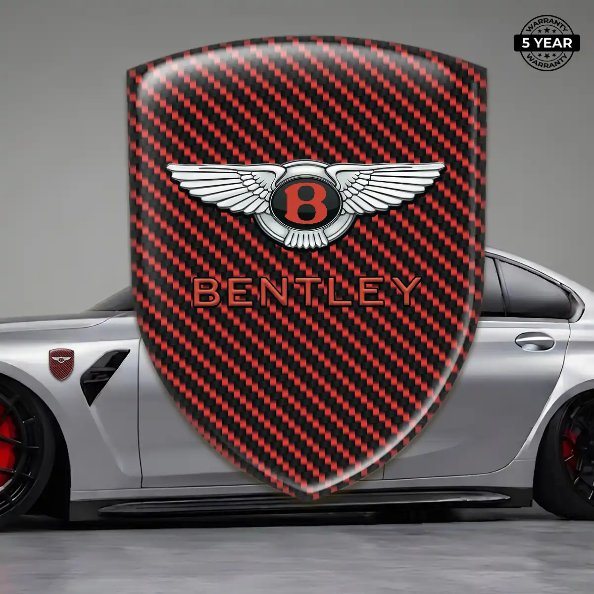 Bentley Automotive Logo Sticker Elite Finish