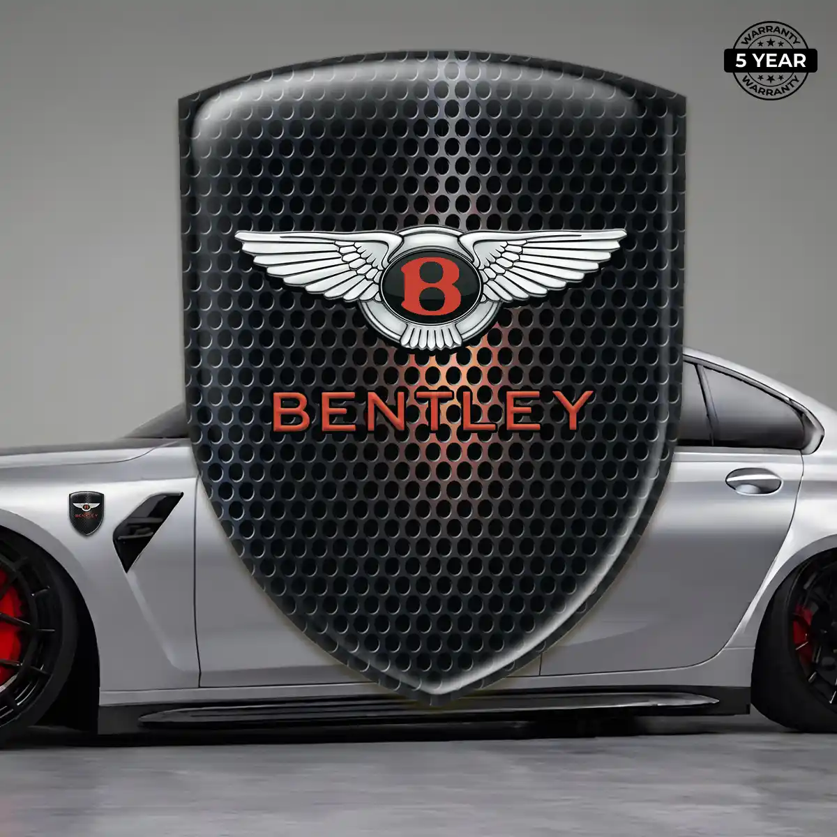 Bentley Automotive Logo Sticker Exterior Luxe